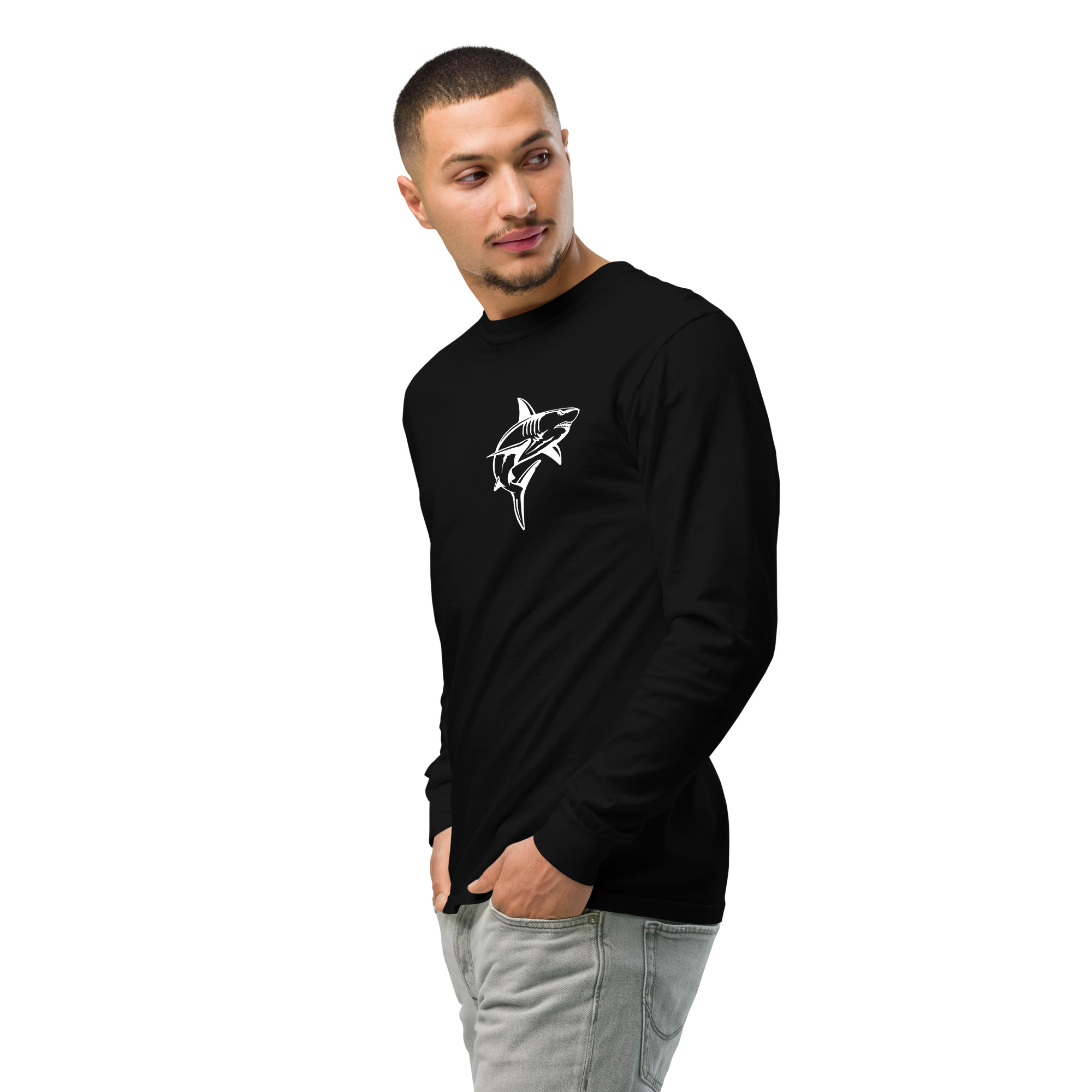 Shark Bite Heavyweight Long-sleeve - Image 3