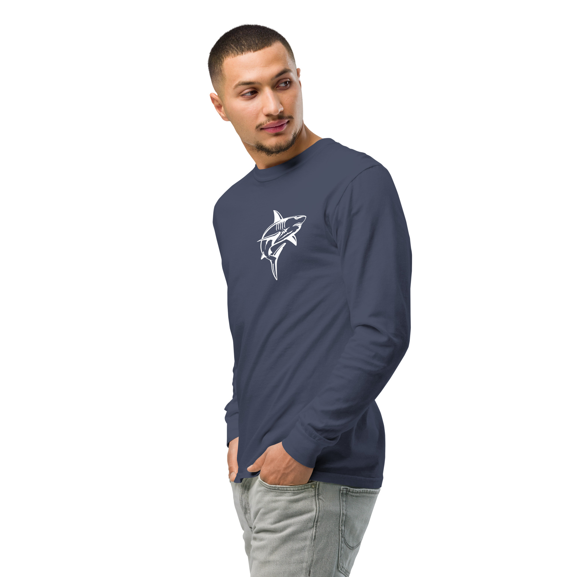 Shark Bite Heavyweight Long-sleeve - Image 6