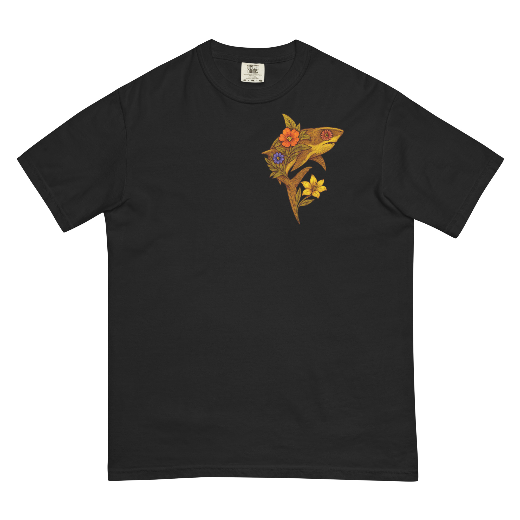 Flower Shark Tee - Image 6