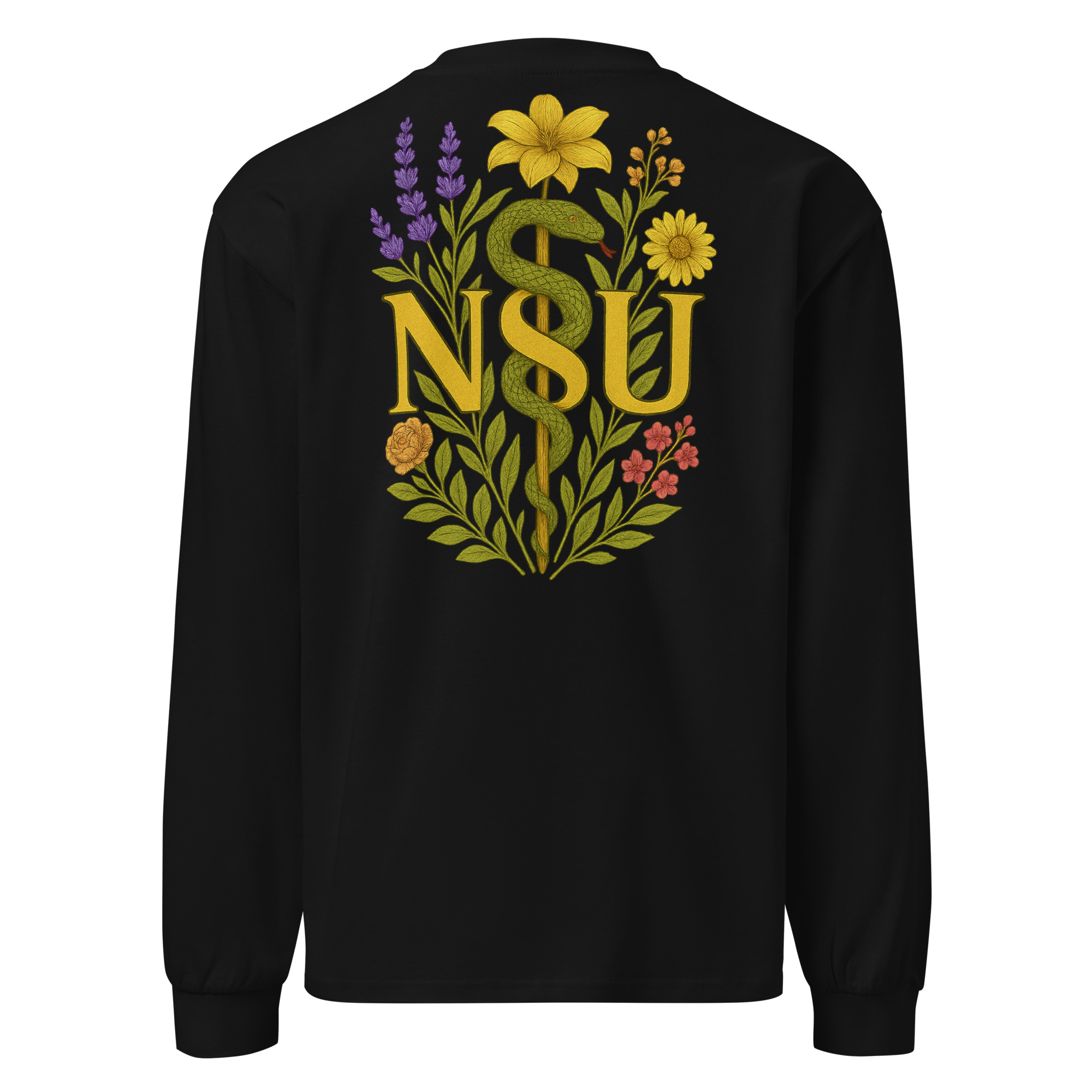 Flower Shark Premium Heavyweight Long Sleeve - Image 15
