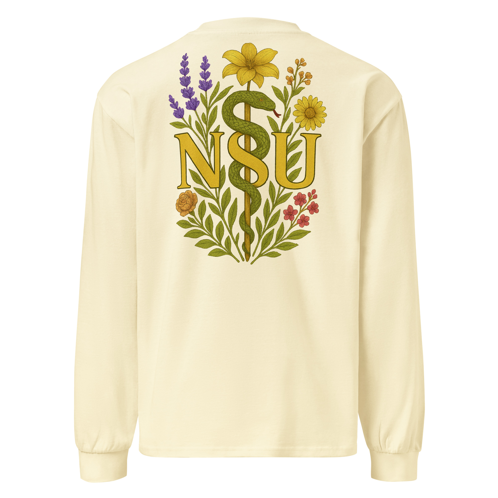 Flower Shark Premium Heavyweight Long Sleeve - Image 11